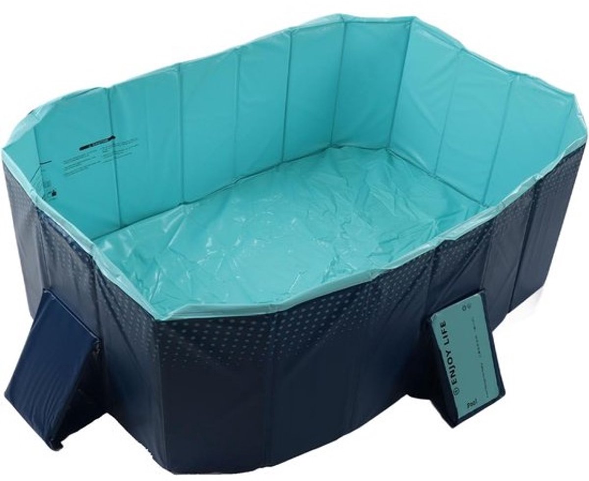 Opvouwbaar Zwembad - Groot Kinderbad - Buiten Plezier - Snelle Installatie - 1.6 Meter