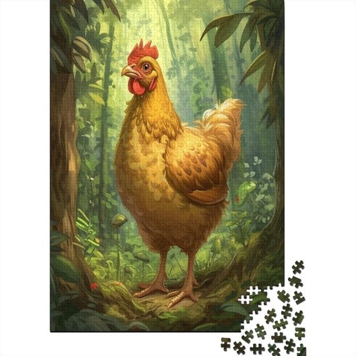 Legpuzzel 1000 stukjes - Volwassen puzzel vloerpuzzel - Familie spel ontspanning - Premium gerecycled karton - 75 x 50 cm