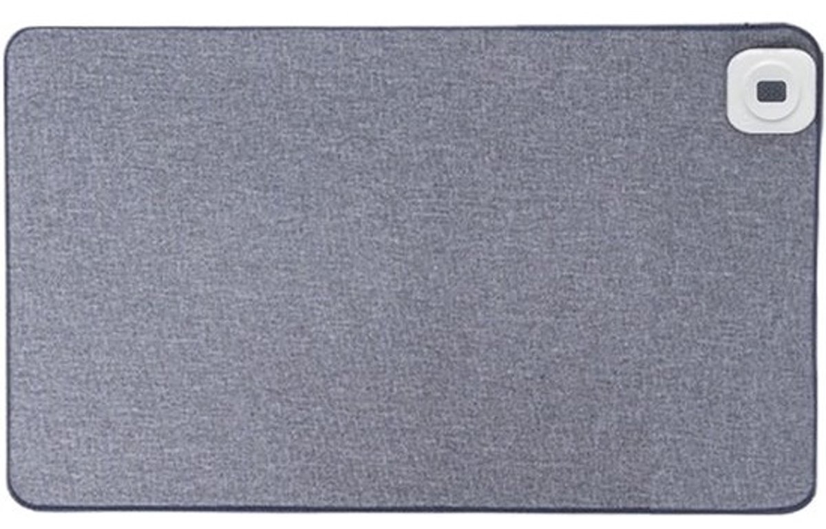 Verwarmde computer mat - Onderlegger bureau - Comfortabel werken - Oververhitting beveiliging - 60x36cm - Zwart