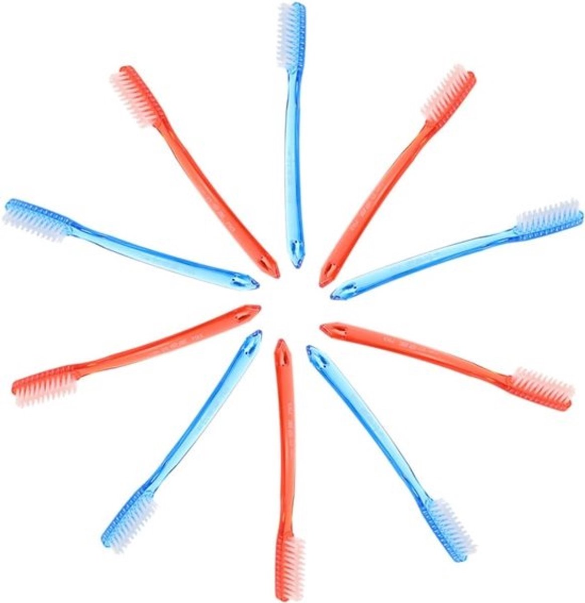Tandenborstels Set - Reis Tandenborstels - Dagelijkse Mondhygiëne - Harde Borstelharen - 17 cm Lengte