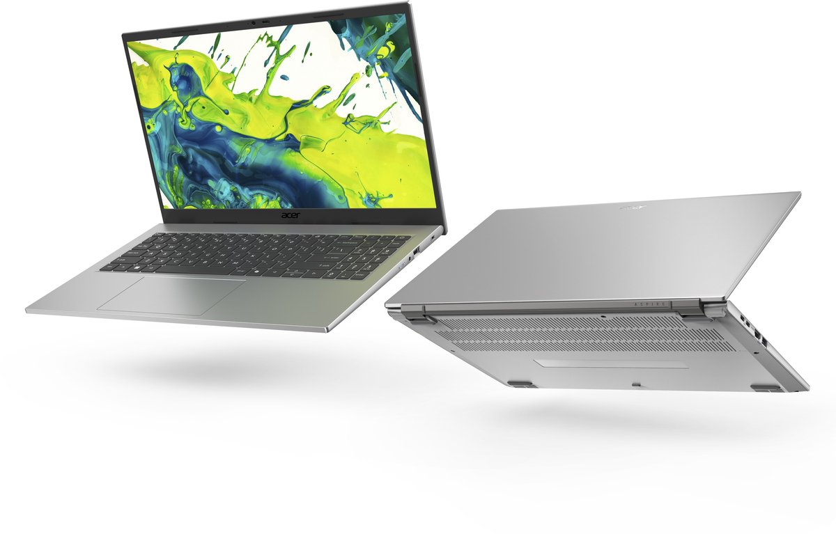 Aspire Go 15 AG15-72P-71SK - Copilot+ PC - Laptop - 15 inch - Core 7 - 16GB - 512GB SSD - Zilver