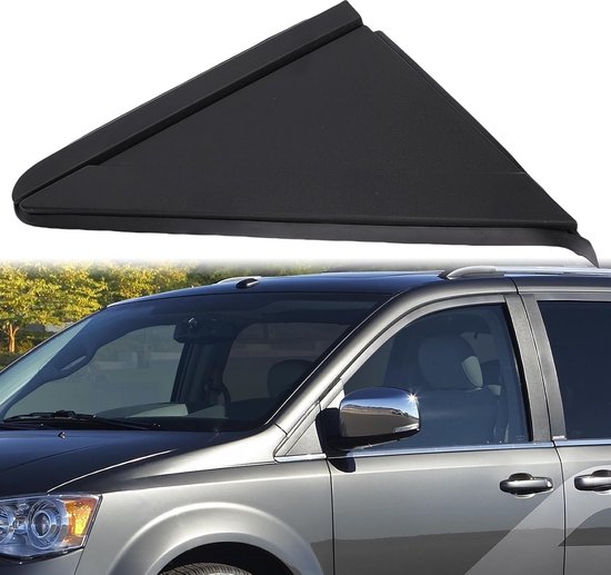Spiegel Triangle Trim - Zijspiegel Paneel - Auto Exterieur Verbeteren - Duurzaam Weerbestendig Plastic — afbeelding 2