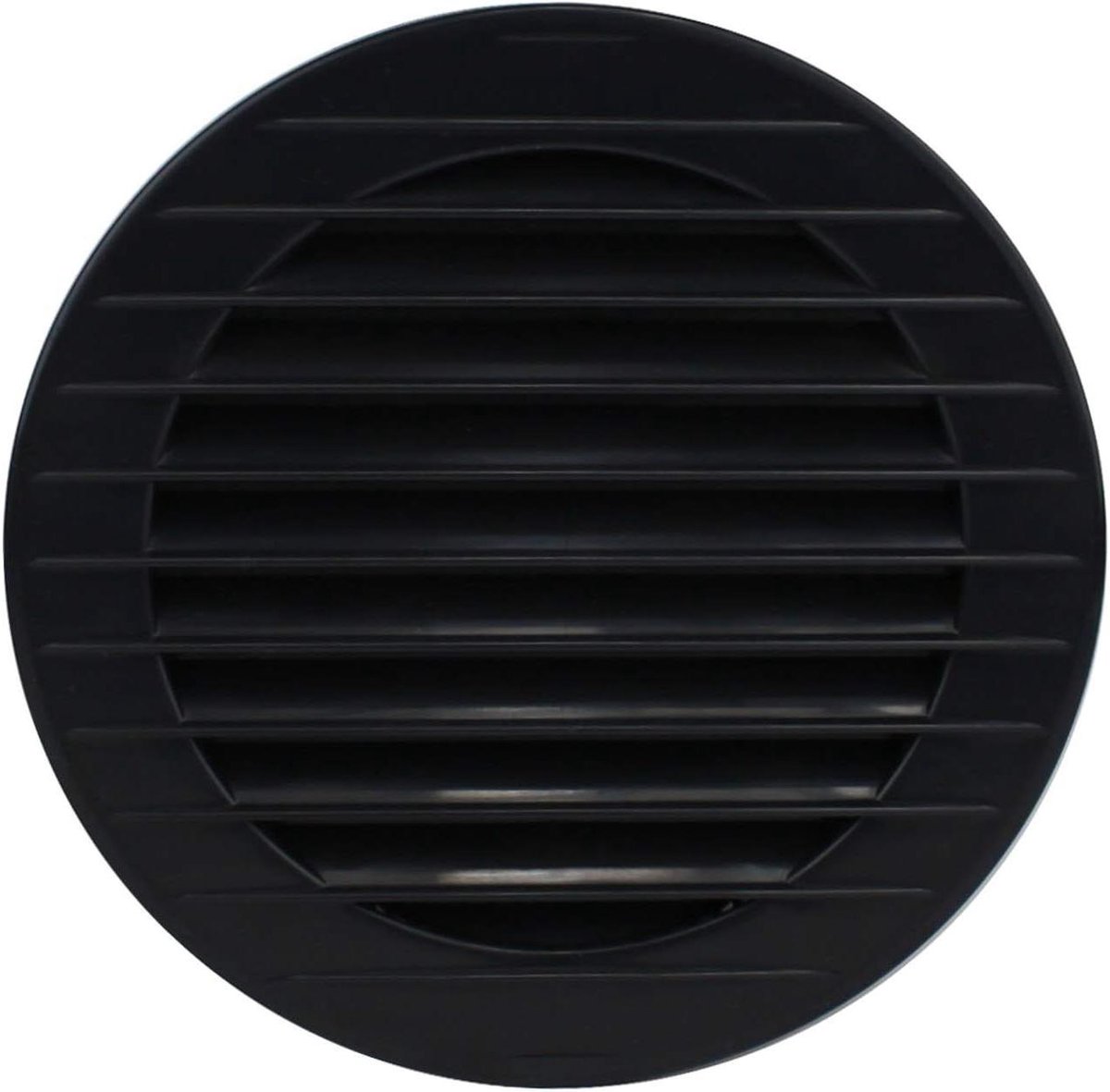 Ventilatie Rooster - Insectenwering Rooster - Natuurlijke Luchtstroom - Geïntegreerde Insectennet - Diameter 150 mm - Antraciet