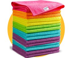 Microvezeldoekjes Pasper - 16 stuks van 32 x 32 cm - microvezeldoekjes schoonmaak