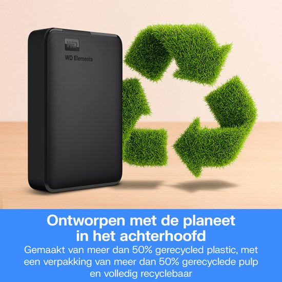 Western Digital Elements Portable - Externe Harde Schijf - 5 TB van Western Digital — afbeelding 5