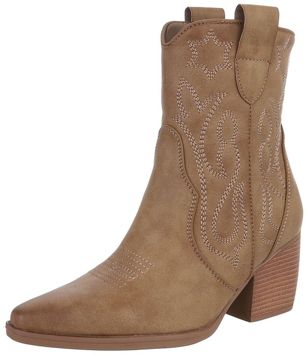 Enkellaars - Western stijl - Dames Mt:37