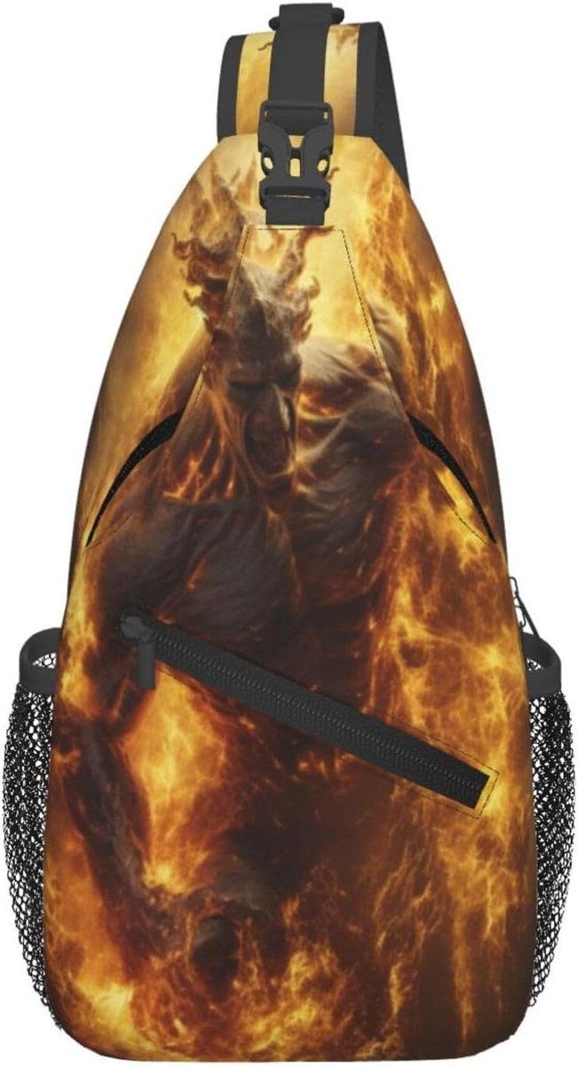 Crossbody Tas - Borsttas Schoudertas - Dagelijks Gebruik - Print Ontwerp - 24 x 21 x 7.5 cm - Niet Gespecificeerd