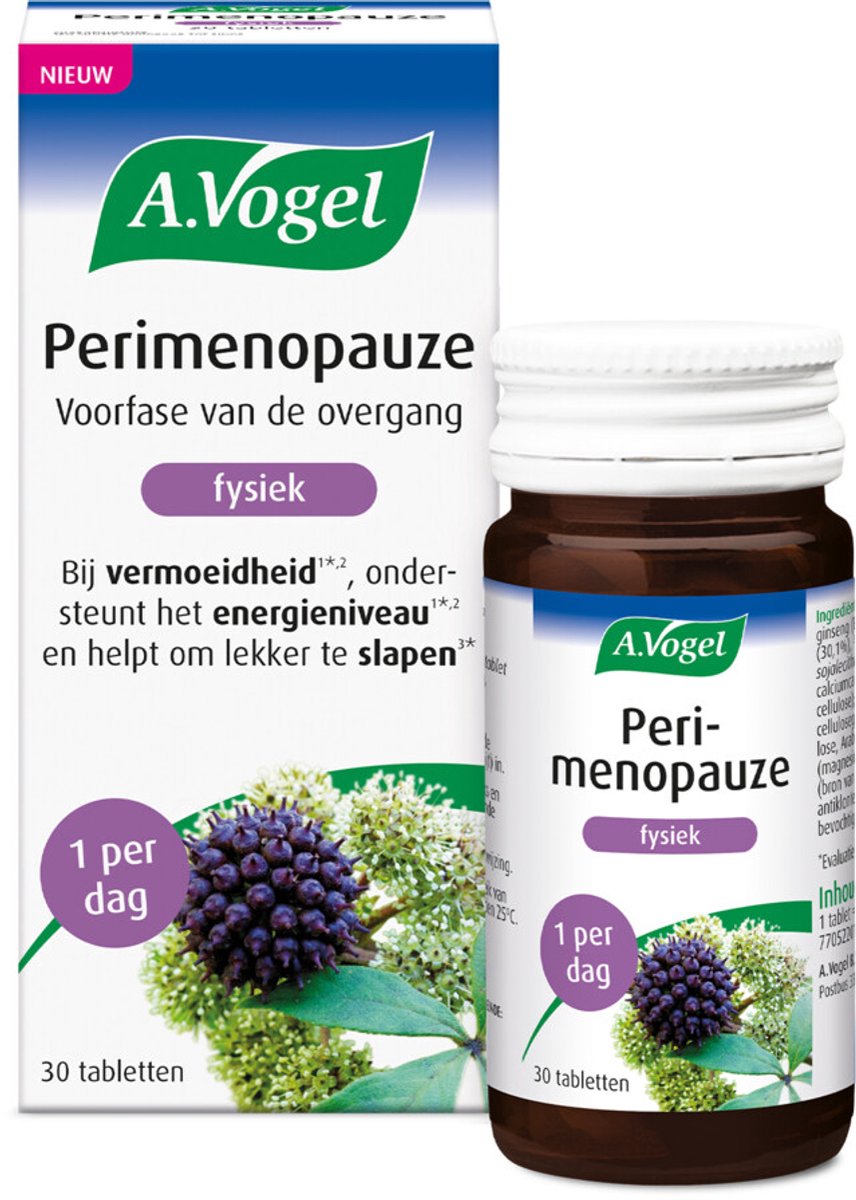 A.Vogel Perimenopauze Fysiek - 30 tabletten