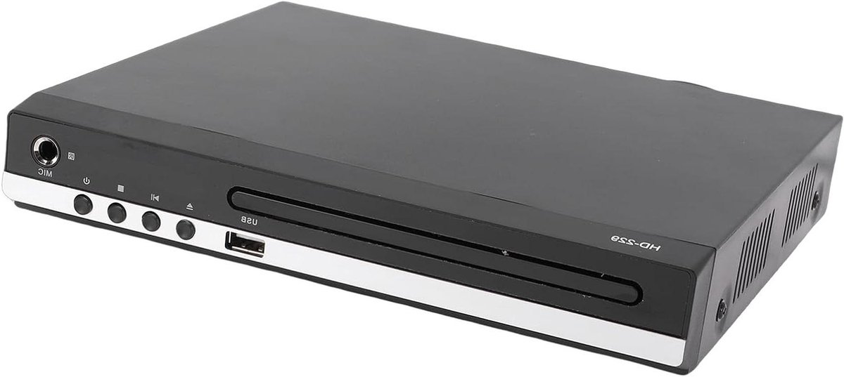 Dvd speler - Cd speler Home cinema speler - Films kijken - Multi-region afspelen - 1080P HD - Zwart