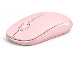 Sounix Draadloze Muis - 2.4G - Laptop en Computer - DPI 1600 - Stil - Roze