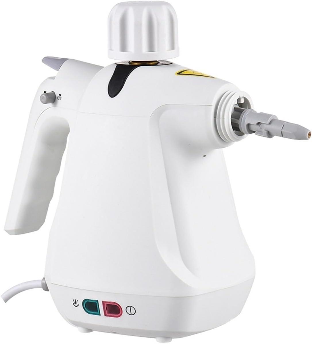 Handstoomreiniger - Stoomreiniger - Thuis schoonmaken - Hoge druk en temperatuur - 350 ml tank - Wit
