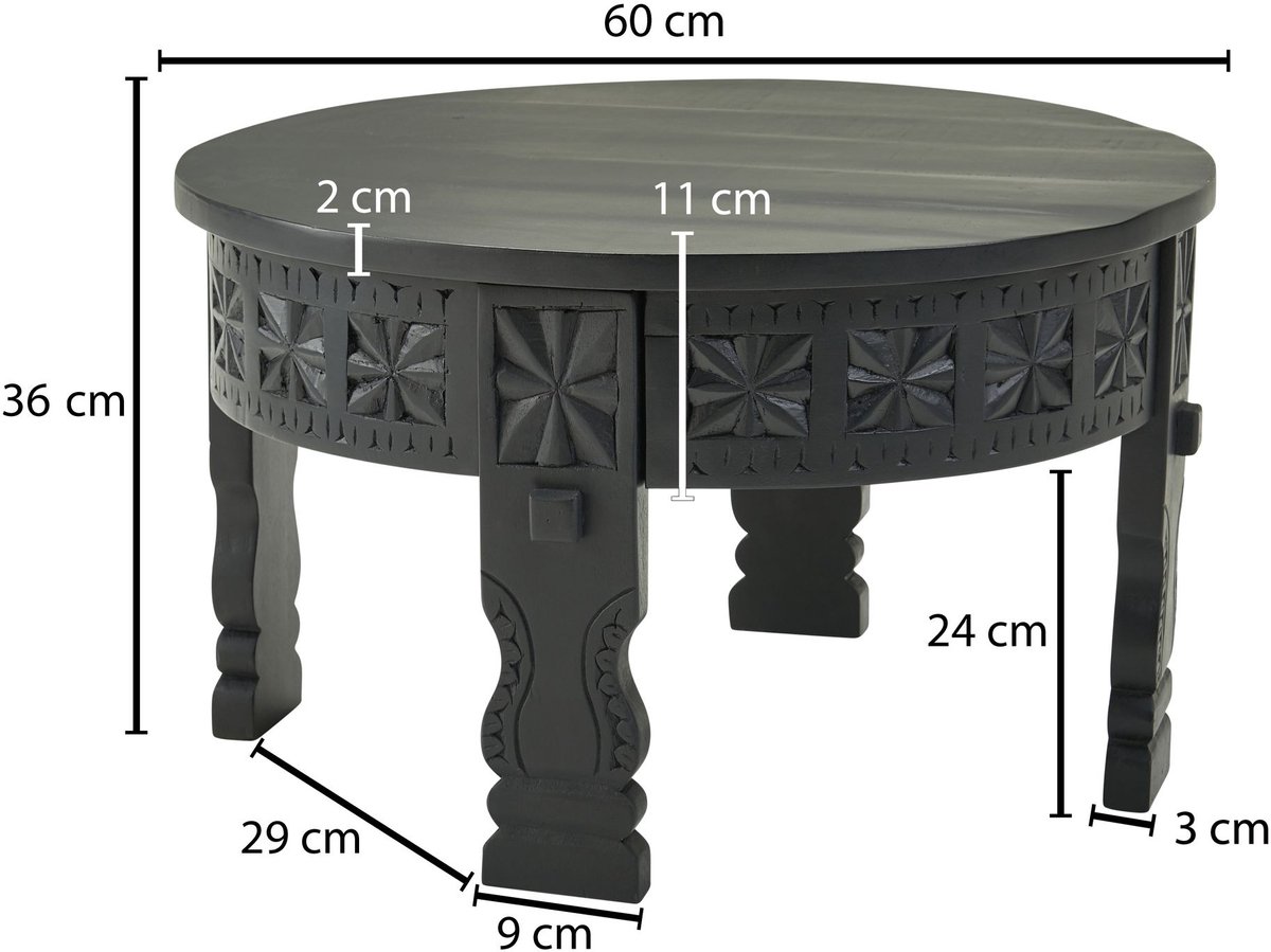 Sky Style Medina Ronde Salontafel Small