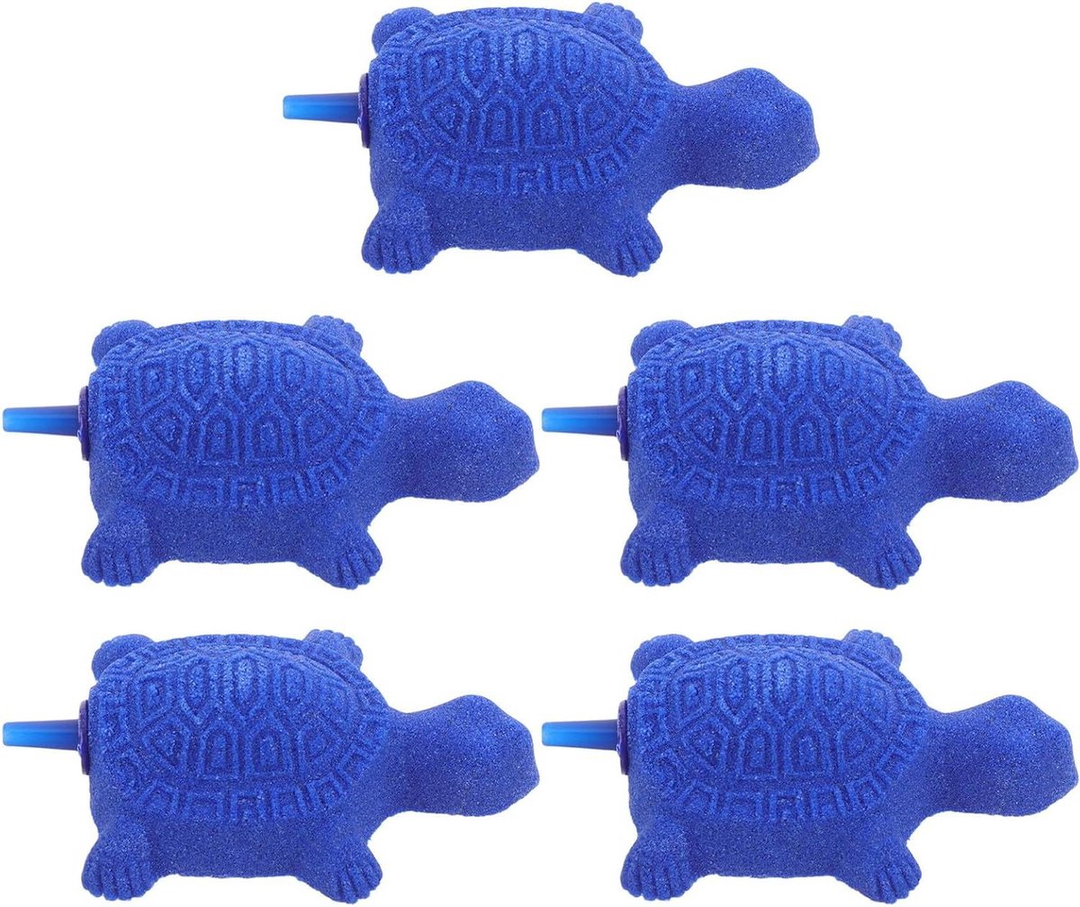 Aquarium Zuurstofstenen - Luchtsteen Decoratie - Aquarium Beluchting - Niet-giftig Keramiek - 9 x 5.7 x 2.5 cm - Blauw