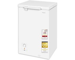 Vrieskist - Diepvrieskist Vriezer - Voedsel Bewaren - Compact 95 Liter - 55 cm breed - Wit
