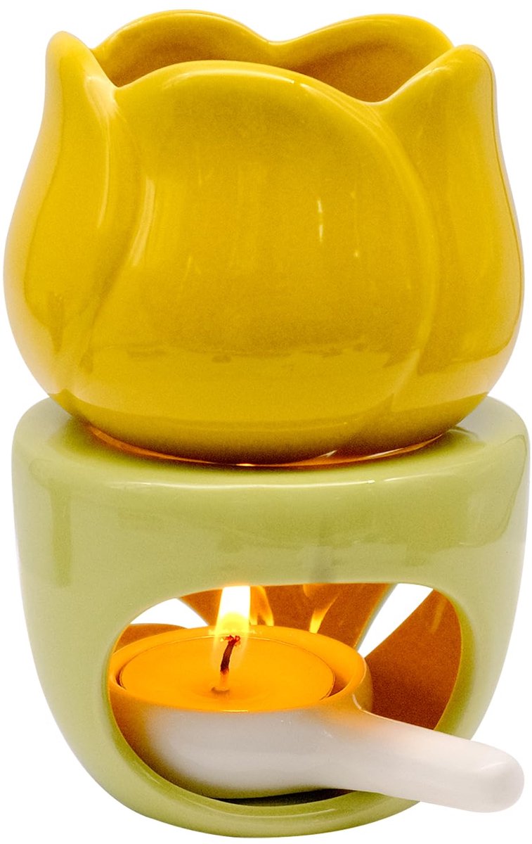 Dailygoods - Wax Melt Essentiële Olie Branders - Keramische Aromatherapie Burner