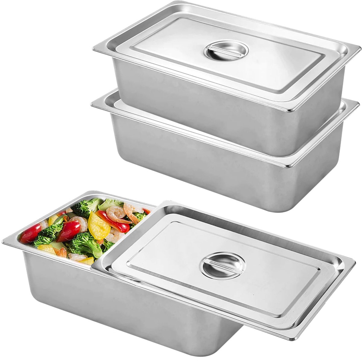 Dailygoods - Breading Set 3-Piece - Voor Perfecte Marinades en Gerechten