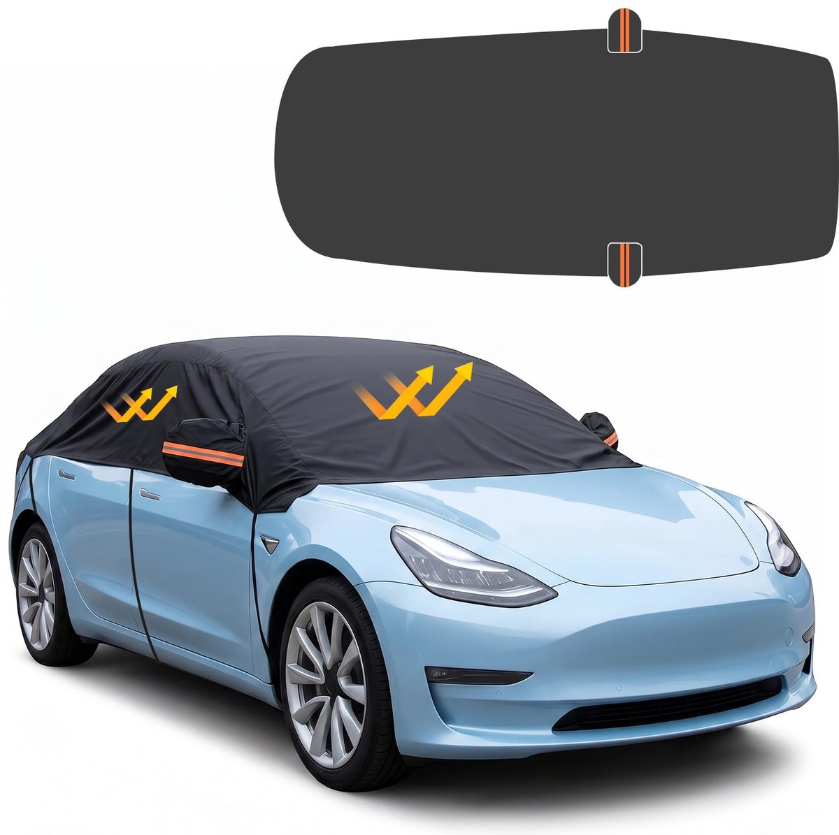 Dailygoods - Waterdicht afdekzeil voor auto en SUV - Bescherming tegen weer en stof