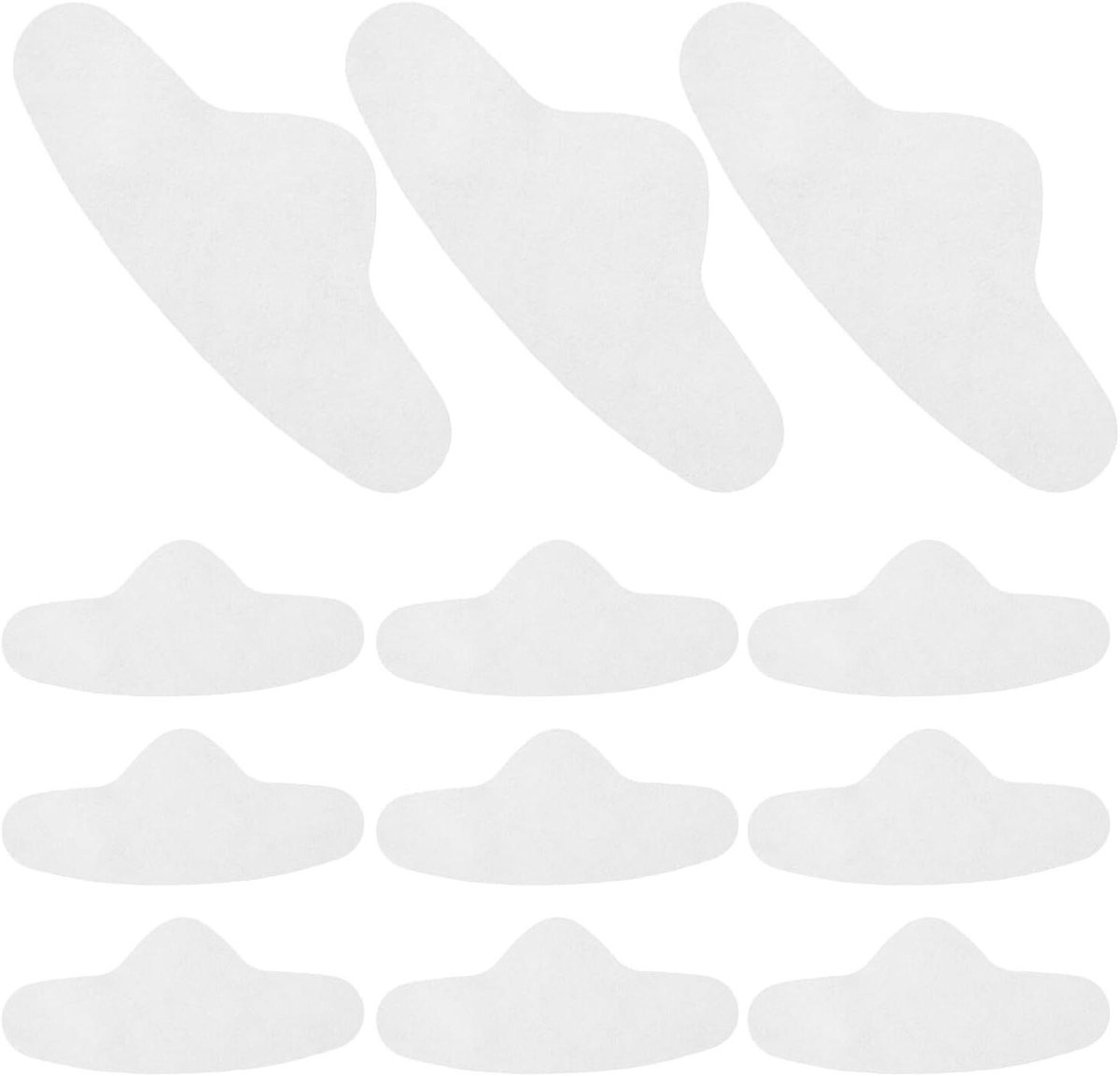 Neuspleisters - Wattenschijfjes Gezichtsmasker - Gezichtsverzorging - Zacht Katoenmateriaal - 500 Stuks - Wit