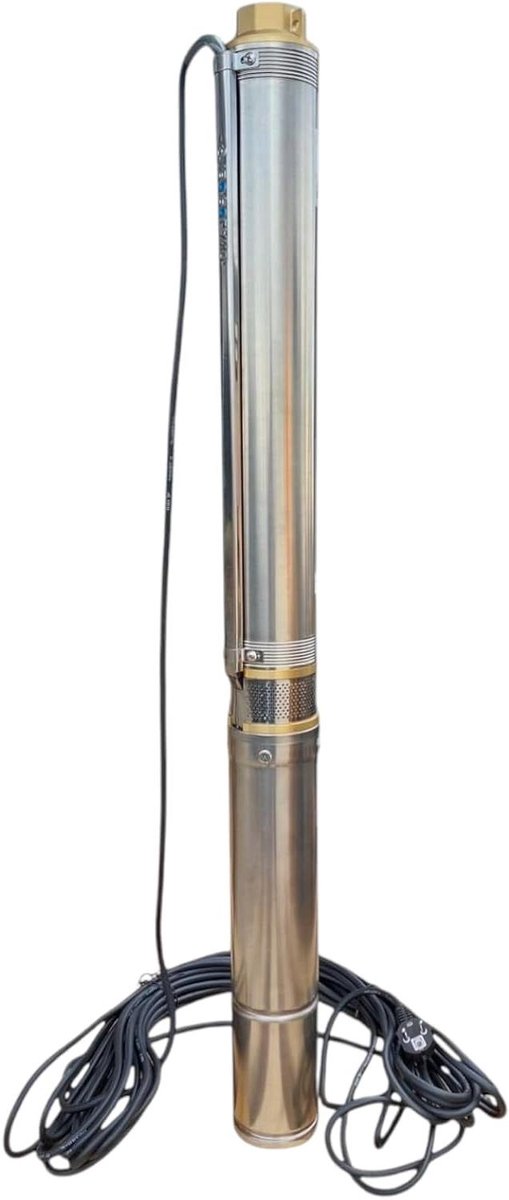 Bronpomp - Waterpomp Diep - Tuinberegening - Zandbestendig - 7.5 cm - Goud