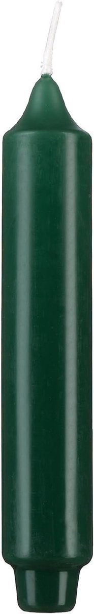 Dinerkaarsen - Spitskaarsen Kaarsen - Sfeervol Dineren - RAL Keurmerk - 400 x 30 mm - Fairway Groen