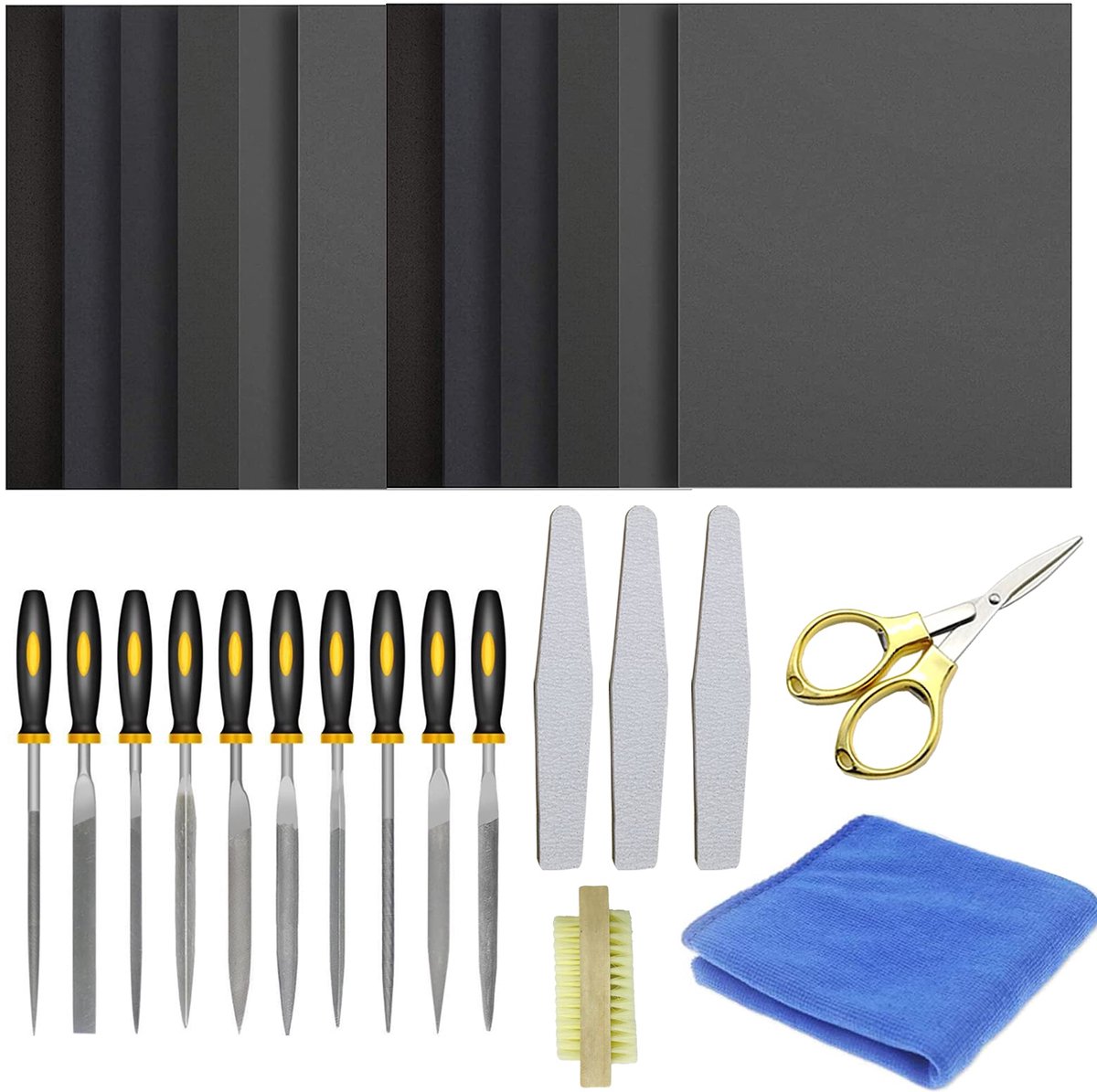 Dailygoods - Hars Gietgereedschap Set - 19 Stuks voor Sieraden Maken en Polijsten