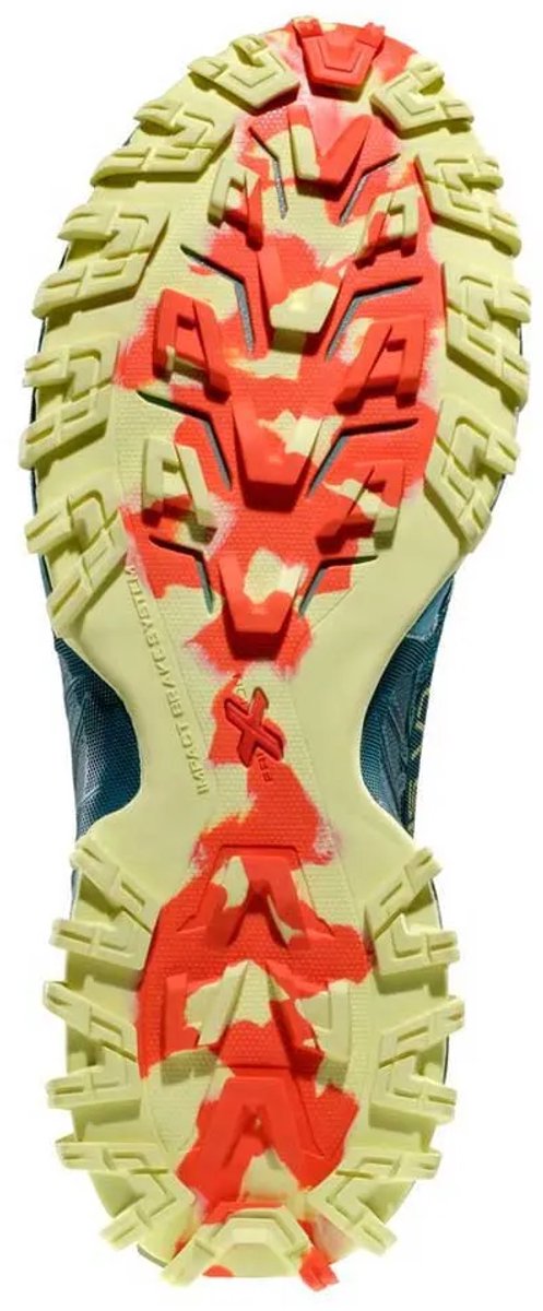 La Sportiva Bushido Iii Trailschoenen 1/2 Vrouw Everglade / Zest