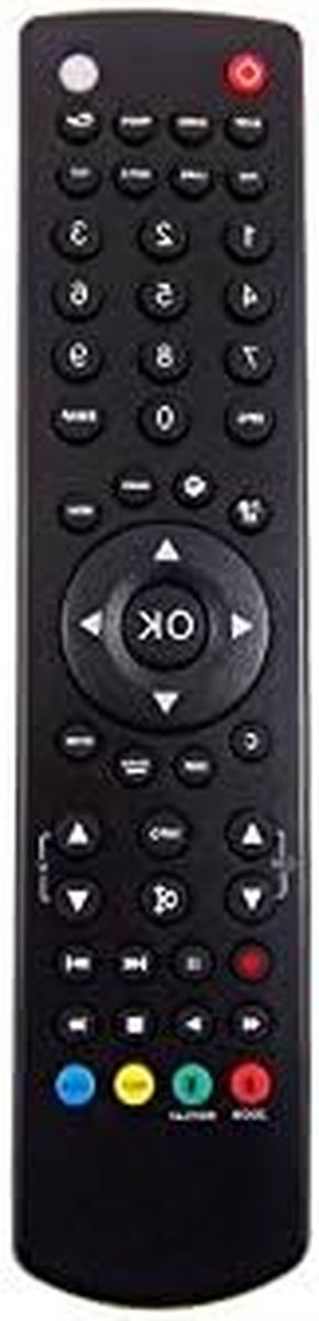 TV Afstandsbediening - Afstandsbediening TV - TV Bediening - Origineel Model - 10 Meter Bereik - Zwart