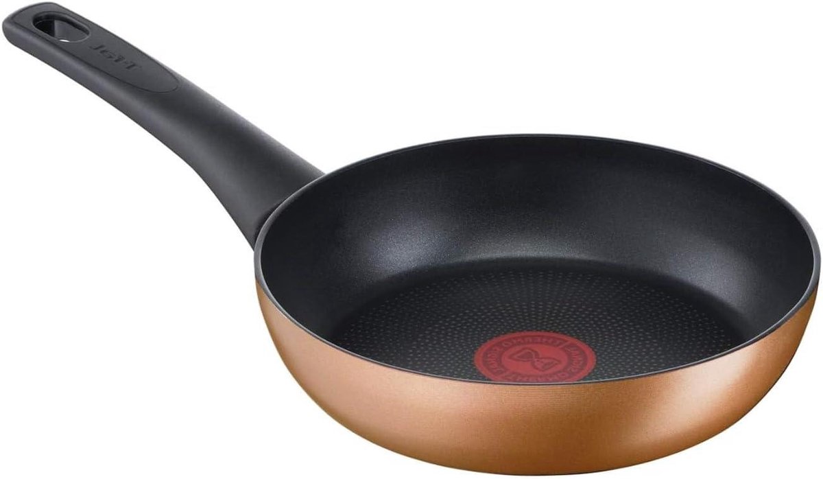 Koekenpan Koper - Koekenpan Inductie - Lekker Koken - Thermo-Fusion+ Technologie - 20 cm - Koper