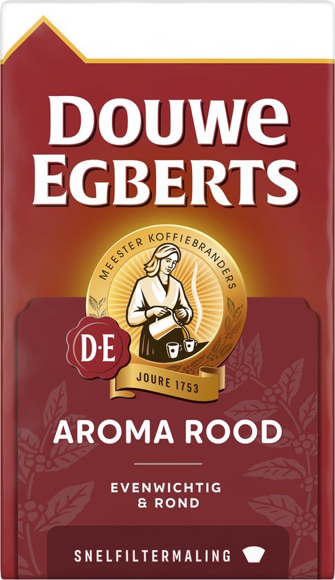 Douwe Egberts Aroma Rood Filterkoffie - 6 x 500 gram
