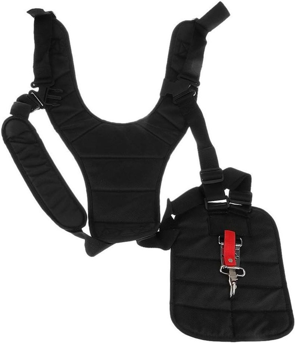 Draagriem Bosmaaier - Schouderharnas Trimmer - Comfortabel Snoeien - Gelijkmatige Belasting - 28 x 22 cm - Zwart