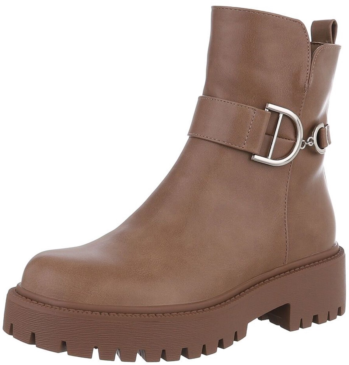 Enkellaars - Profielzool en ringdetail - Dames Mt:37