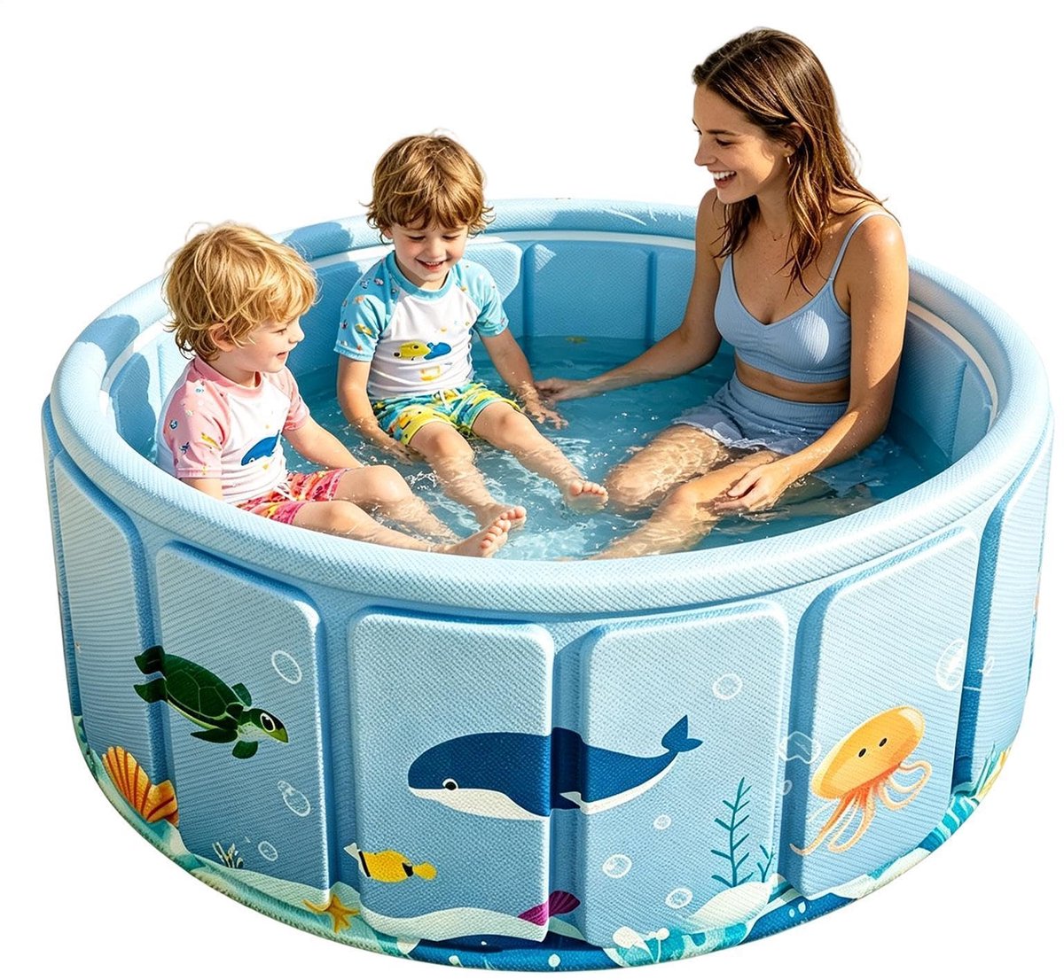 Dailygoods - Vouwbare Honden Zwembad en Kinderen Bad - Perfect voor Tuin en Binnenshuis