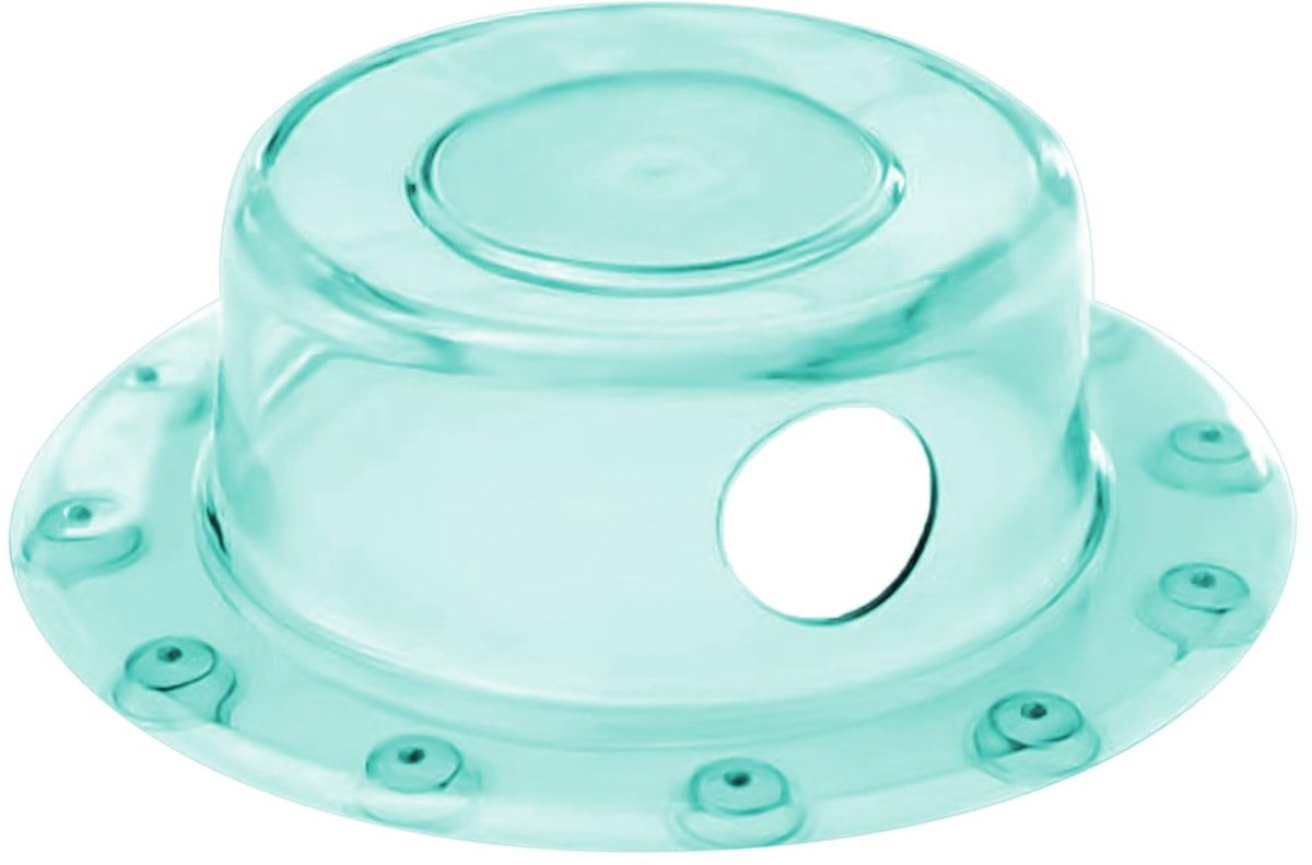 Dailygoods - Badkuip Overloop Plug met Zuignap - Waterbesparende Silicone Stopper