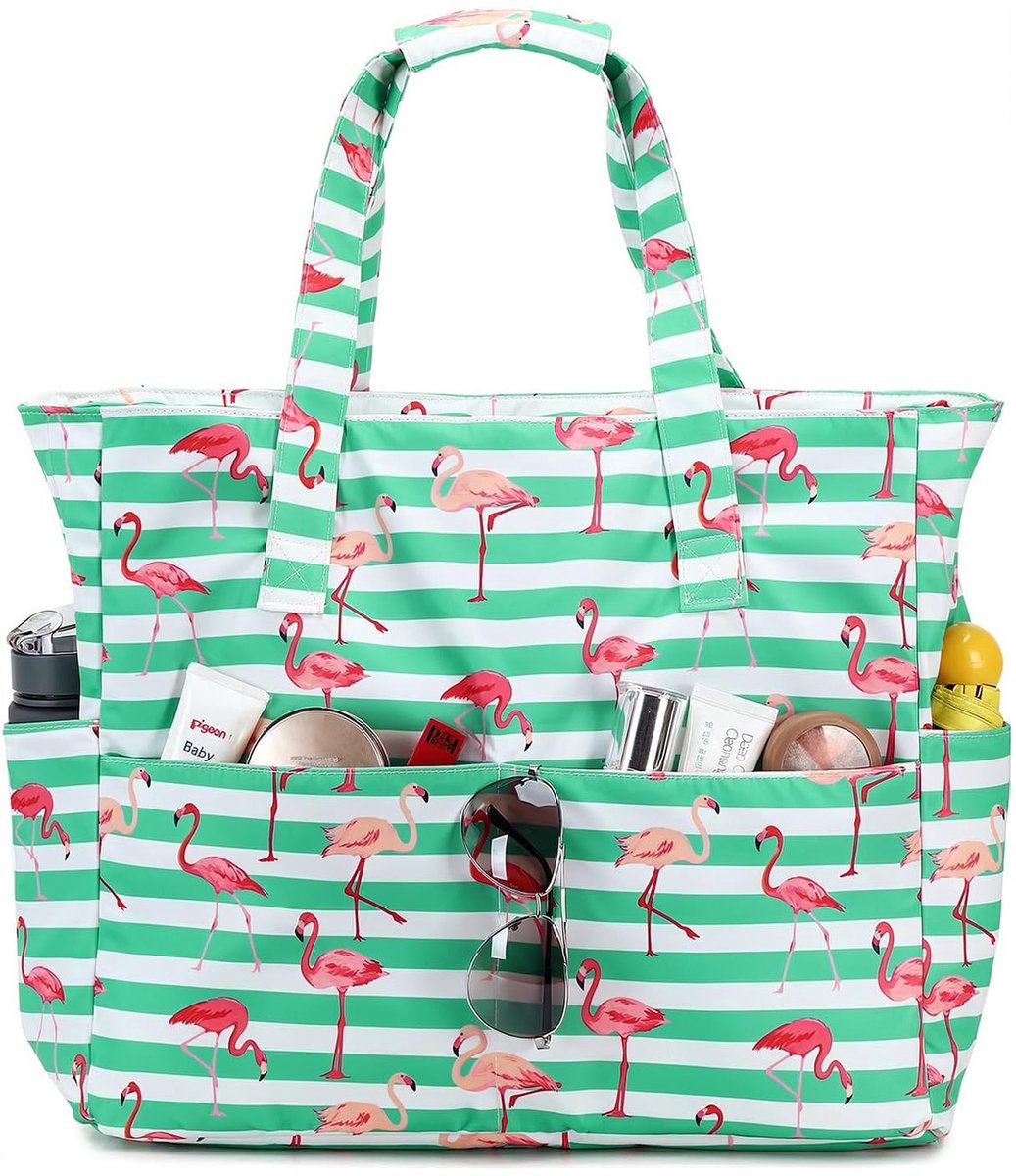 Dailygoods - Vrouwen Strandtas Groot - Waterdichte Vouwbare Tas