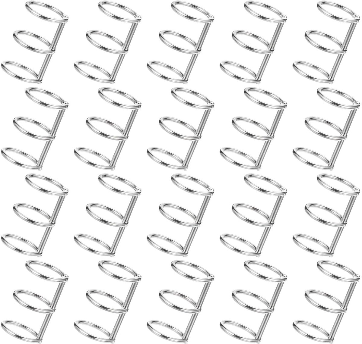 Dailygoods - 20mm Loose Leaf Ring Binder Set van 20 - Voor DIY Journal en Foto Album