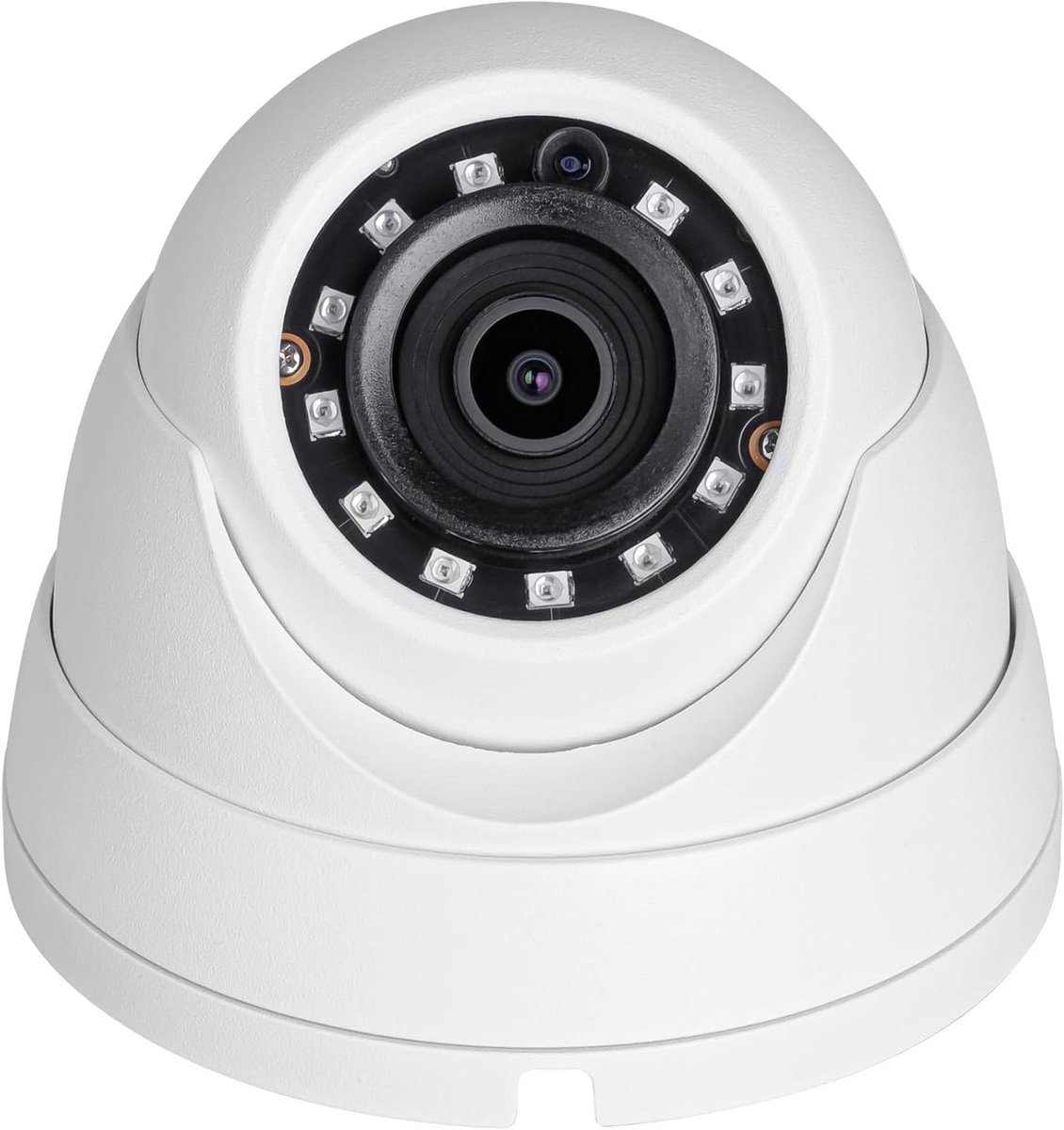 IP Beveiligingscamera - Dome Camera Torentje Camera - Huis Beveiligen - 120dB True WDR - 4 MP - Wit
