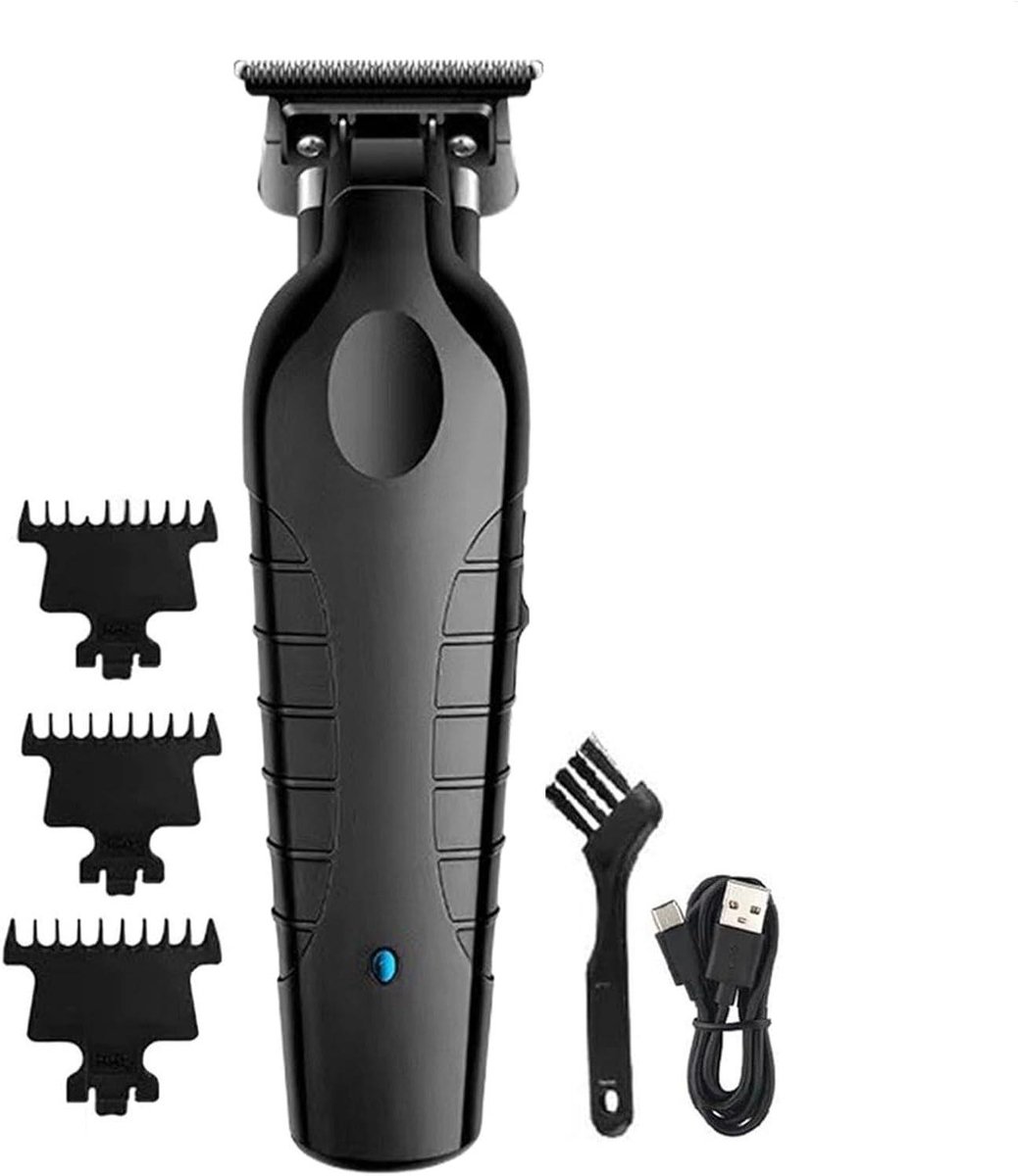 Elektrische Baardtrimmer - Grooming Kit Heren - Precisie Scheren - Stil Krachtige Motor - 180 Min Gebruik - Zwart
