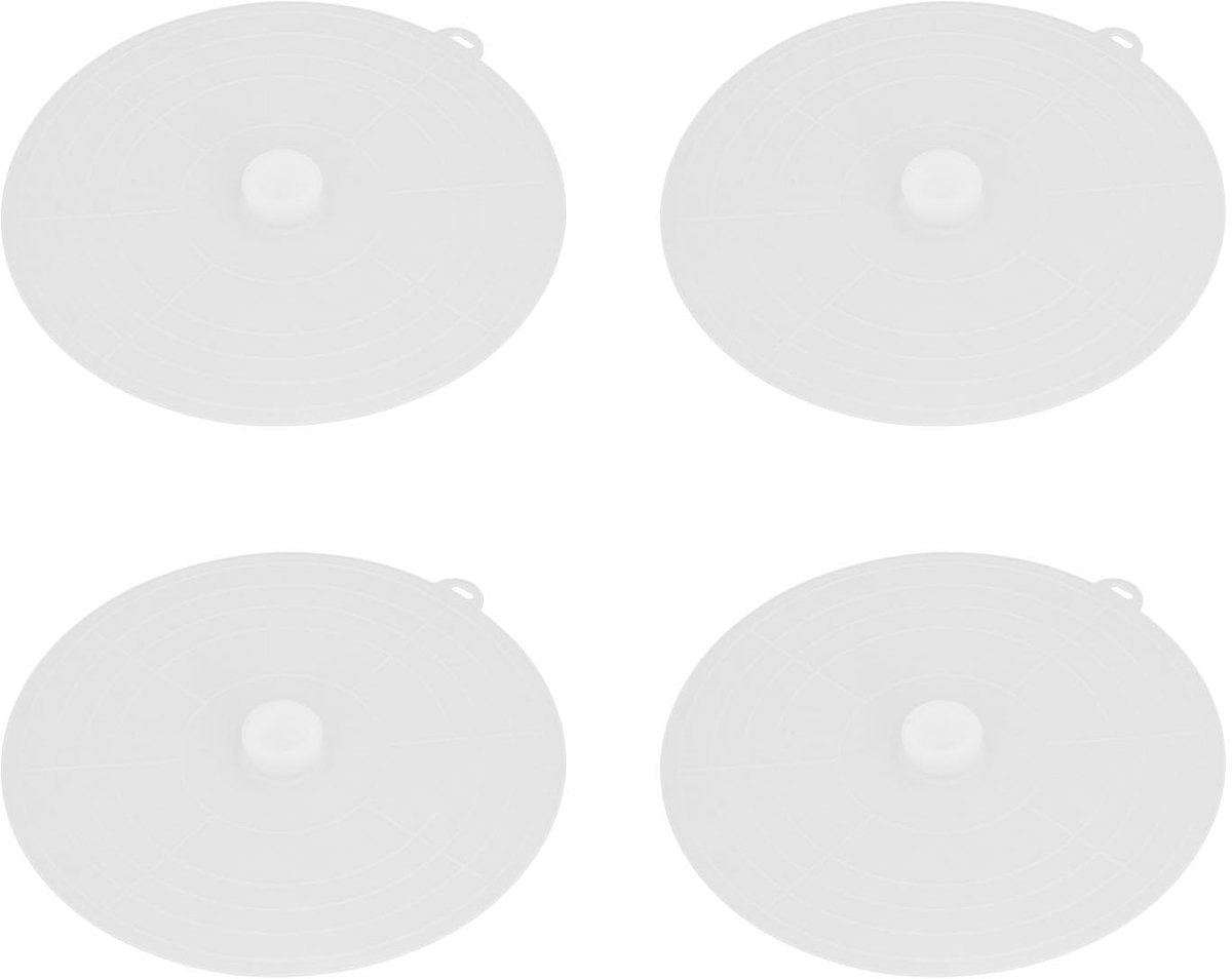 Dailygoods - Herbruikbare Silicone Lids 23cm - Warmtebestendig en Vaatwasmachinebestendig