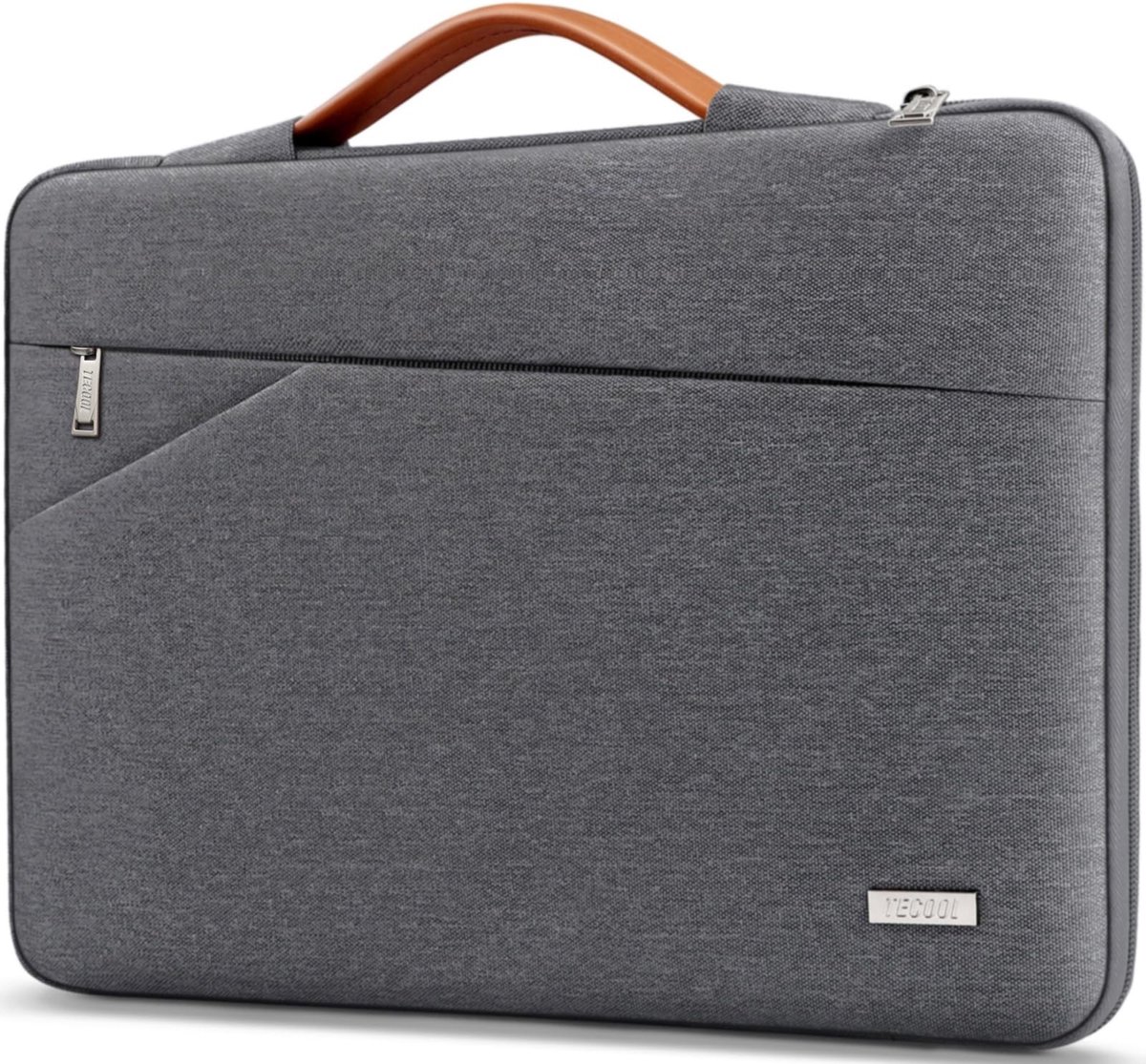 Dailygoods - Laptophoes - Waterdichte Beschermhoes voor 14 Inch Laptops Donkergrijs