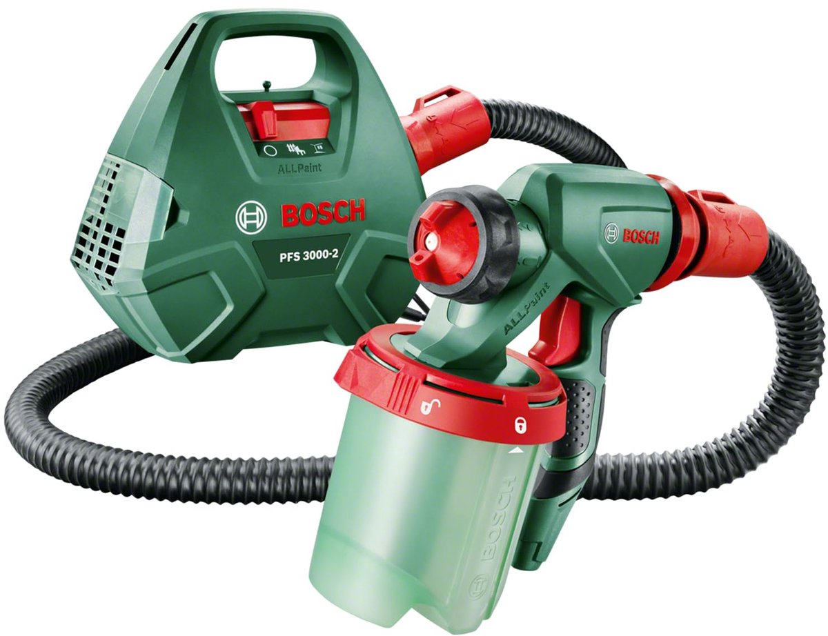 Dailygoods - 3000-2 Elektrisch Verfspuitsysteem 650 W - Voor Efficiënt en Eenvoudig Verven