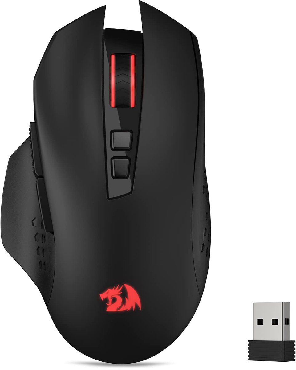 Dailygoods - M656 Gainer Draadloze Gamingmuis - 4000 met LED Verlichting