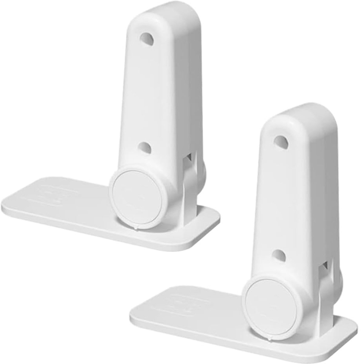 Dailygoods - Set van 2 Deurgrepen Slot - Zelfklevend en Veilig voor Kinderen