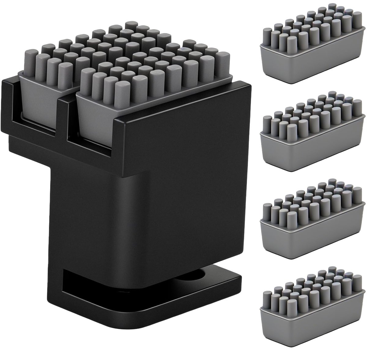 Dailygoods - Panda Brush XP met 4 Siliconen Borstelkoppen voor Bambu Lab 3D-printers