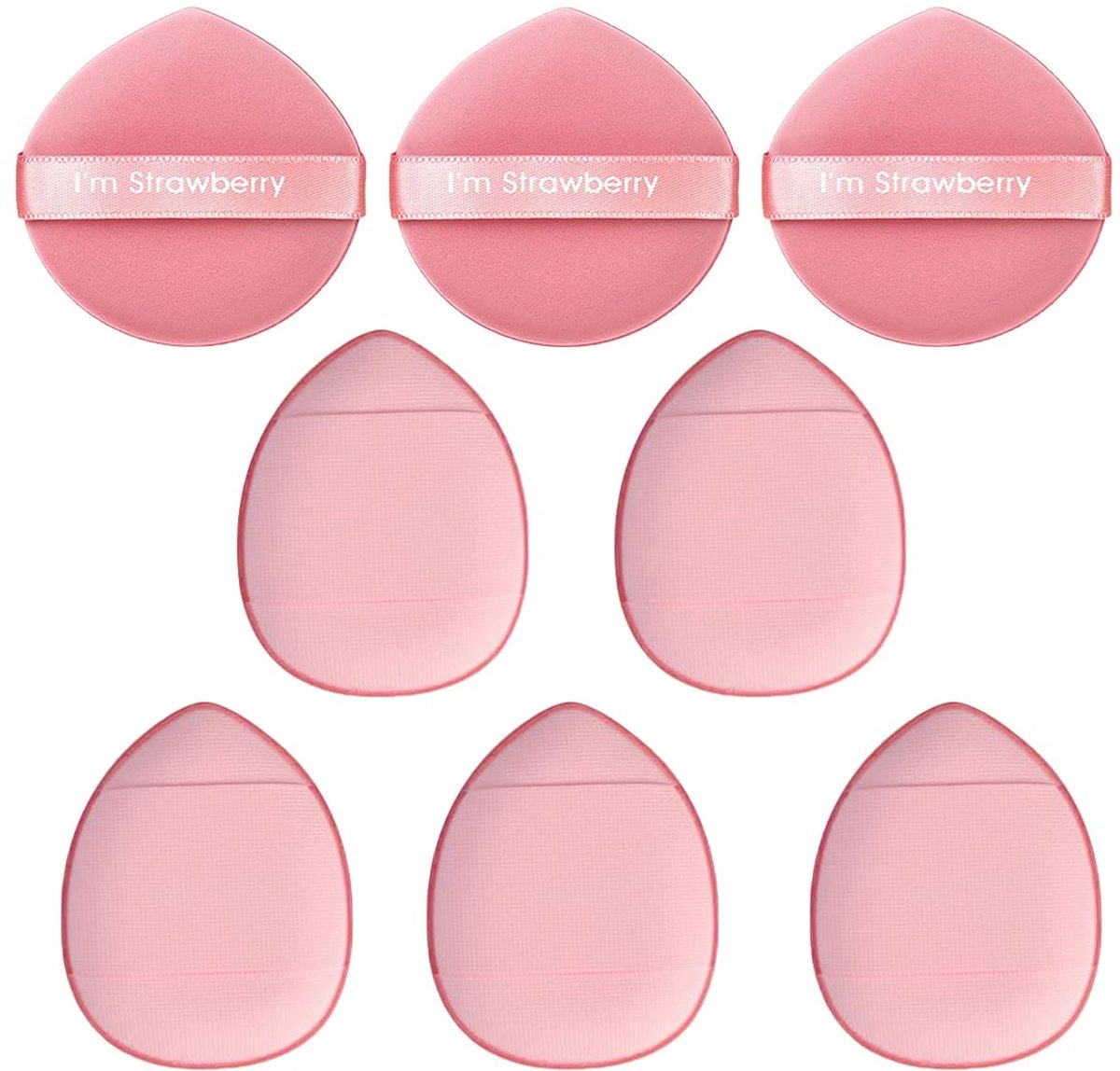 Dailygoods - 5-delige Make-up Spons Set - Voor Foundation en Concealer