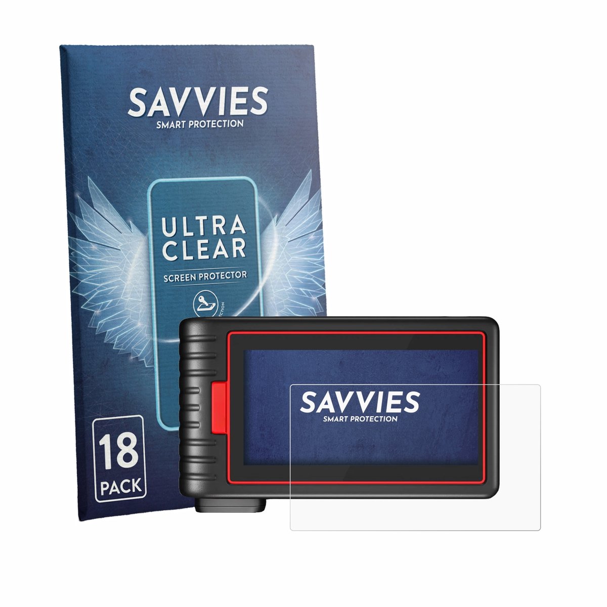 Savvies - Screenprotector voor KINGBOLEN S6 - Folie Beschermfolie transparant 18 Stuks
