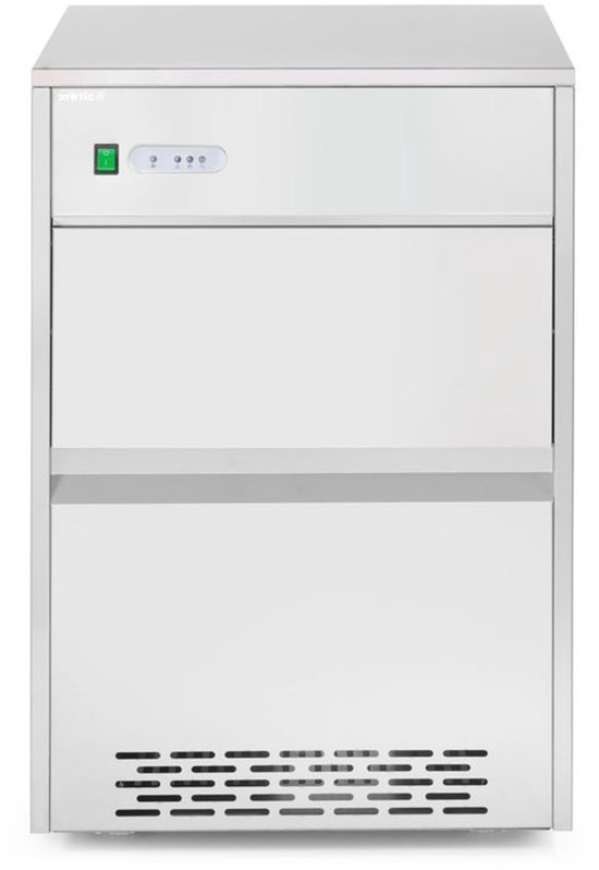 Arktic Vlokijsmaker - roestvast staal - 85 kg/dag - blauw LED-licht - 20 kg opslag van Arktic — afbeelding 3