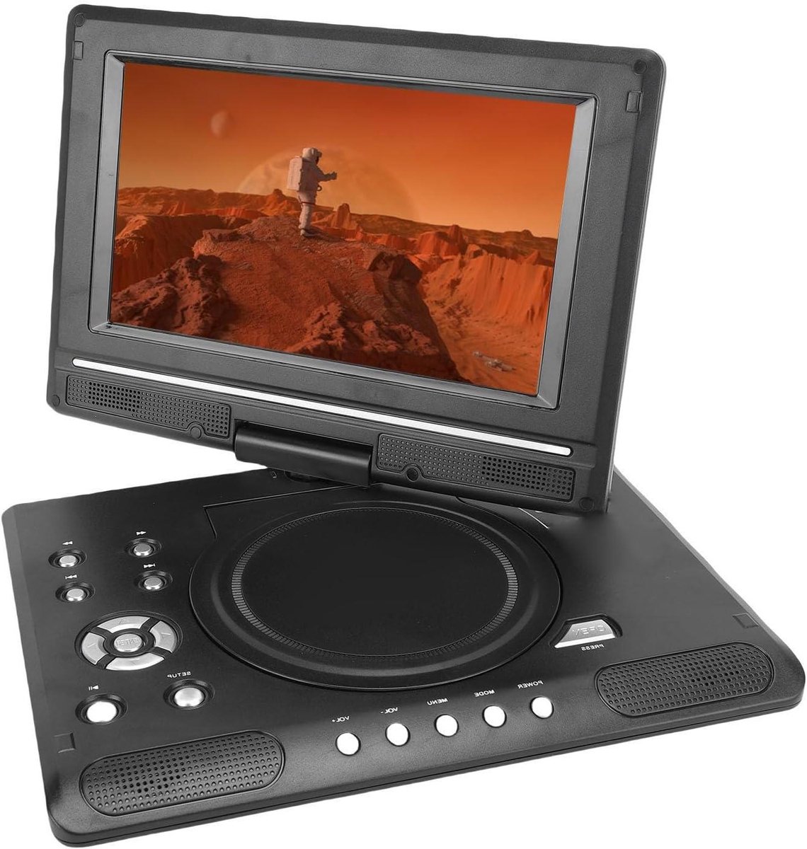 Draagbare Dvd-speler - Reis Dvd-speler - Films Kijken - Draaibaar Scherm - 98 inch - EU