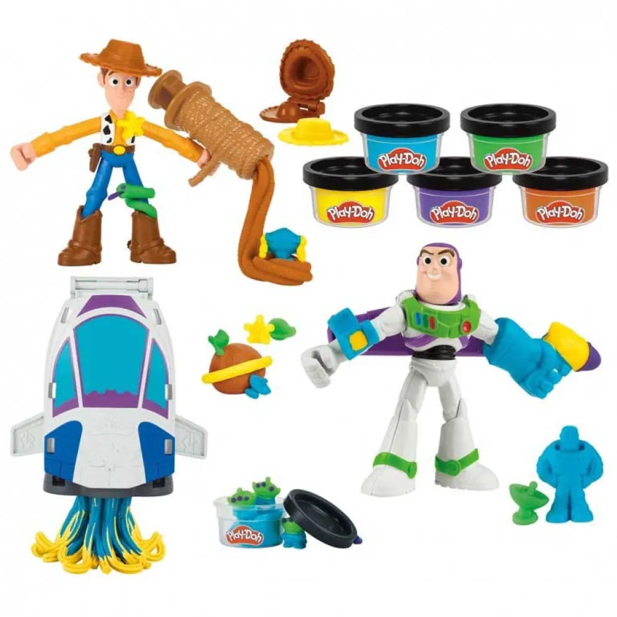 Play-Doh Toy Story Space Creations - Speelset — cadeau in Spellen & Speelgoed - foto 8