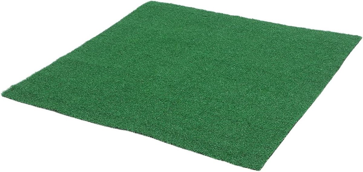 Kunstgras Mat - Synthetisch Grasveld - Tuin Decoratie - Natuurlijke Uitstraling - 60x60 cm - Groen
