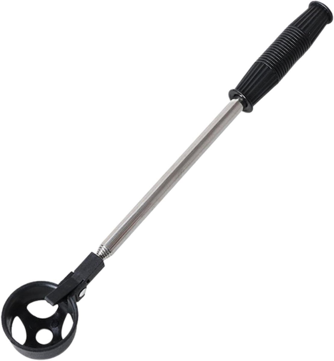 Golfbal Retriever - Ballen Vinder - Golfballen Verzamelen - Telescopische Uitschuifbaar - Tot 195 cm - Zwart